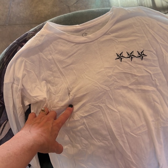 Lauren Moshi kids skull long sleeve t-shirt! size 10! - Picture 8 of 15